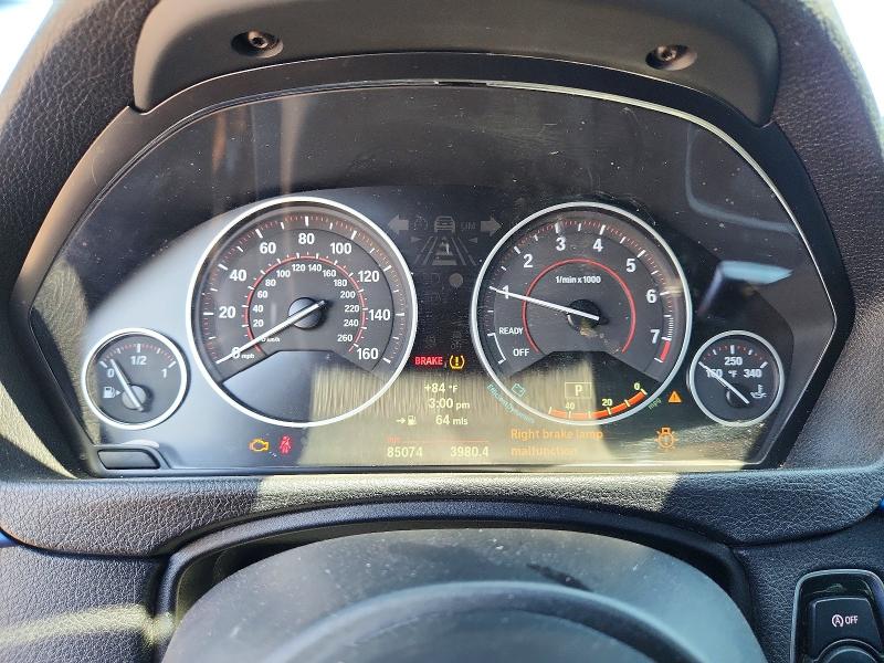 2013 BMW 3 series VIN WBA3A9G55DNP37300 COPART salvage auction — FRONT END, WA - CERT OF OWNERSHIP-REBUILT, sold $4,500 on 2026-07-27 (photo 9)