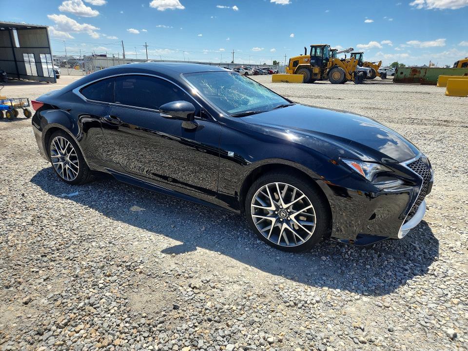 2016 Lexus Rc VIN JTHSE5BC8G5007143 COPART salvage auction — SIDE, Ps - Salvage Title, sold $10,600 on 2026-08-25 (photo 4)