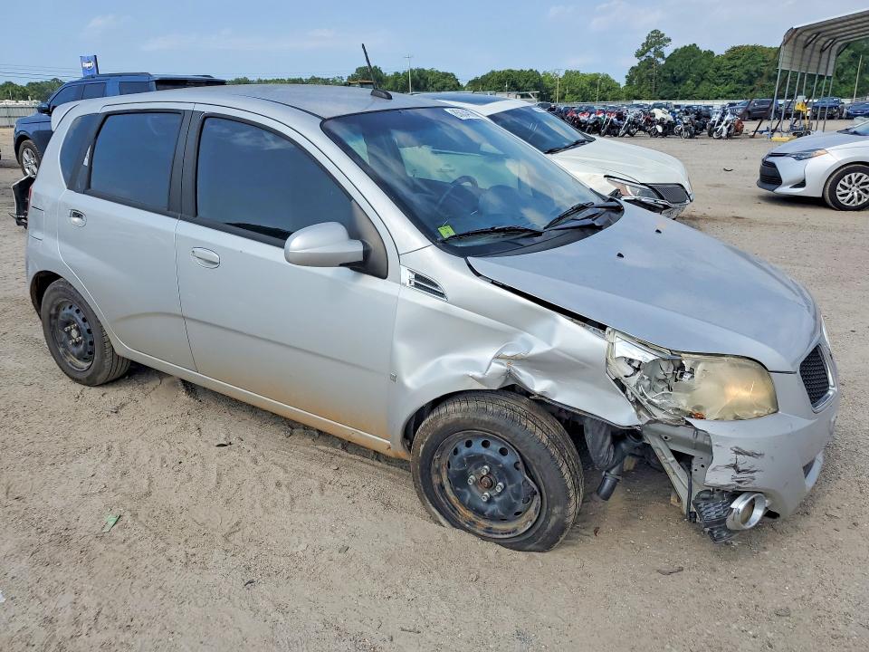 2009 Pontiac G3 VIN KL2TD66E69B686573 COPART salvage auction — FRONT END, AL - CERT OF TITLE-SALVAGE TITLE (P), sold $225 on 2026-07-16 (photo 4)