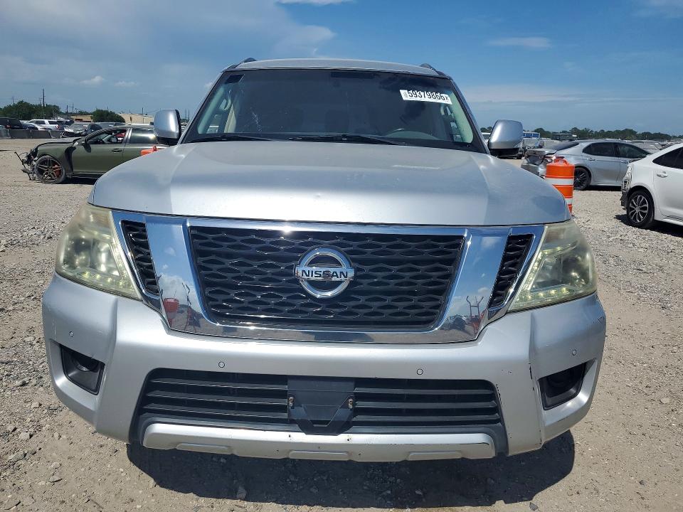 2017 Nissan Armada VIN JN8AY2NC0H9504992 COPART salvage auction — MINOR DENT/SCRATCHES, Salvage Title, sold $1,550 on 2026-07-20 (photo 5)