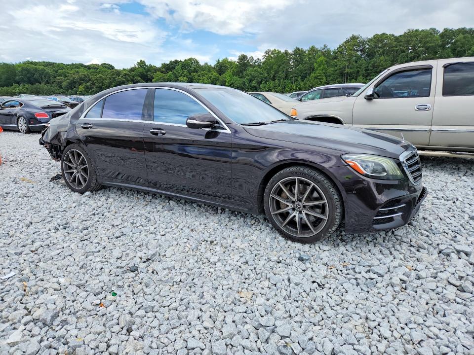 2019 Mercedes-benz S-klasse VIN WDDUG8DB5KA480370 COPART salvage auction — REAR END, Ga - Cert Of Title-Salvage, sold $15,300 on 2026-08-11 (photo 4)