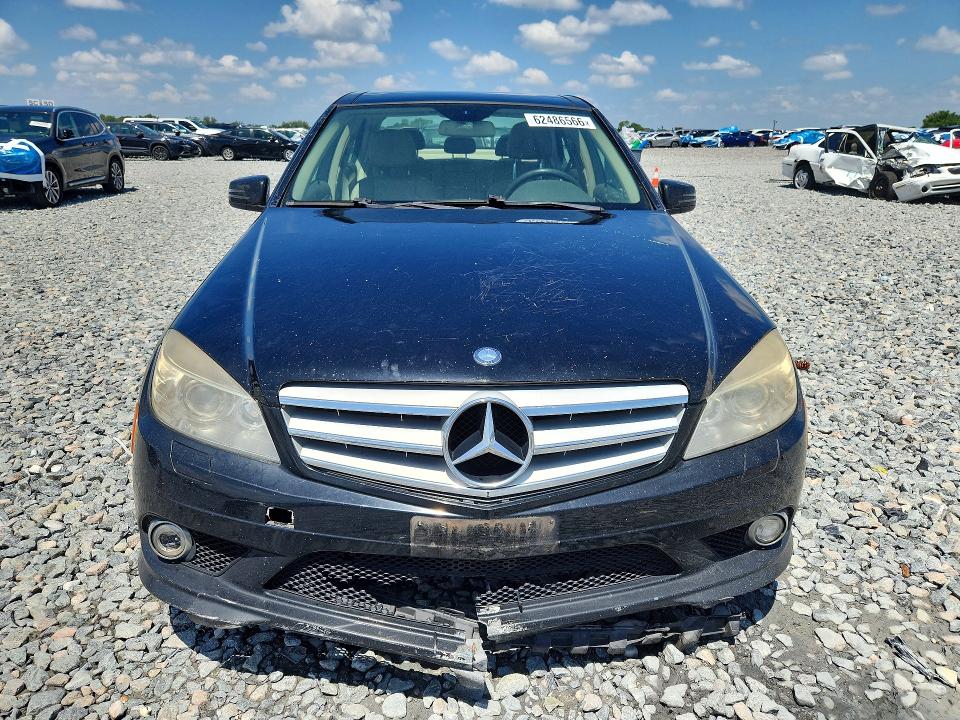 2010 Mercedes-benz C class VIN WDDGF8BB6AR094219 COPART salvage auction — REAR END, FL - CERT OF TITLE SLVG REBUILDABLE, sold $15 on 2026-07-31 (photo 5)