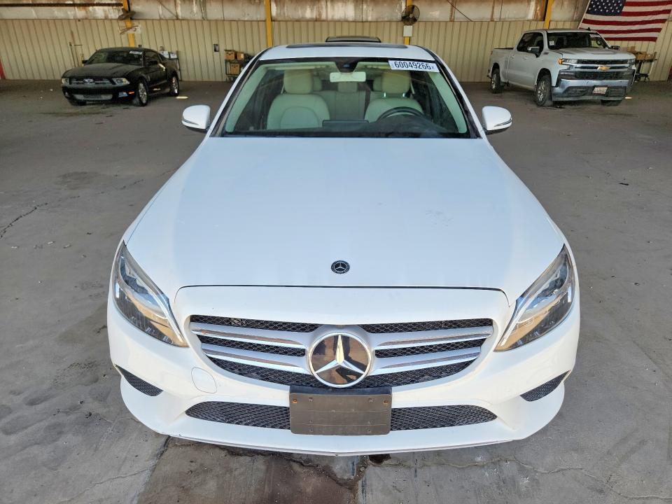 2019 Mercedes-benz C-klasse VIN 55SWF8DB5KU300610 COPART salvage auction — FRONT END, Ca - Salvage Certificate (P), sold $8,500 on 2026-08-17 (photo 5)