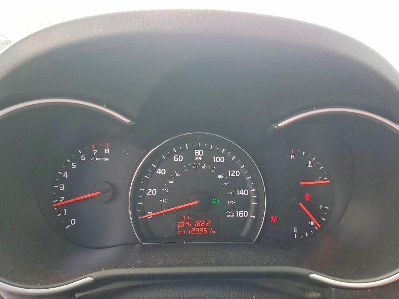 2014 Kia Sorento VIN 5XYKT4A60EG502101 COPART salvage auction — FRONT END, Fl - Cert Of Title Slvg Rebuildable, sold $1,300 on 2026-07-29 (photo 9)