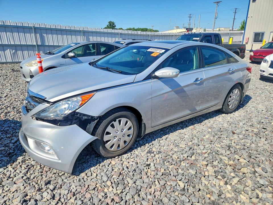 2011 Hyundai Sonata VIN 5NPEC4AC2BH122538 COPART salvage auction — FRONT END, WI - JUNKED VEHICLE BILL OF SALE, sold $275 on 2026-07-20 (photo 1)