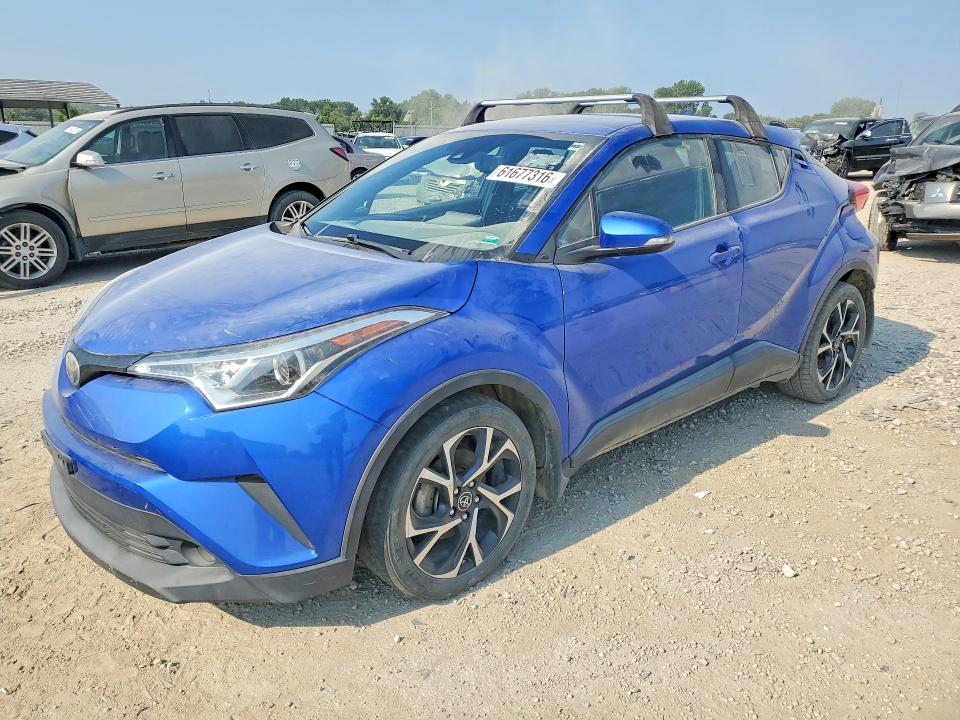 2018 Toyota C-hr VIN NMTKHMBX4JR047287 COPART salvage auction — MINOR DENT/SCRATCHES, In - Certificate Of Title, sold $6,100 on 2026-07-28 (photo 1)