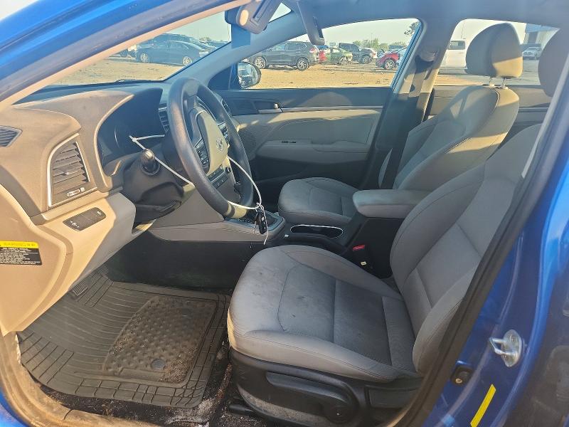 2017 Hyundai Elantra VIN KMHD84LFXHU212342 COPART salvage auction — FRONT END, Mi - Certificate Of Title, sold $1,650 on 2026-07-07 (photo 7)