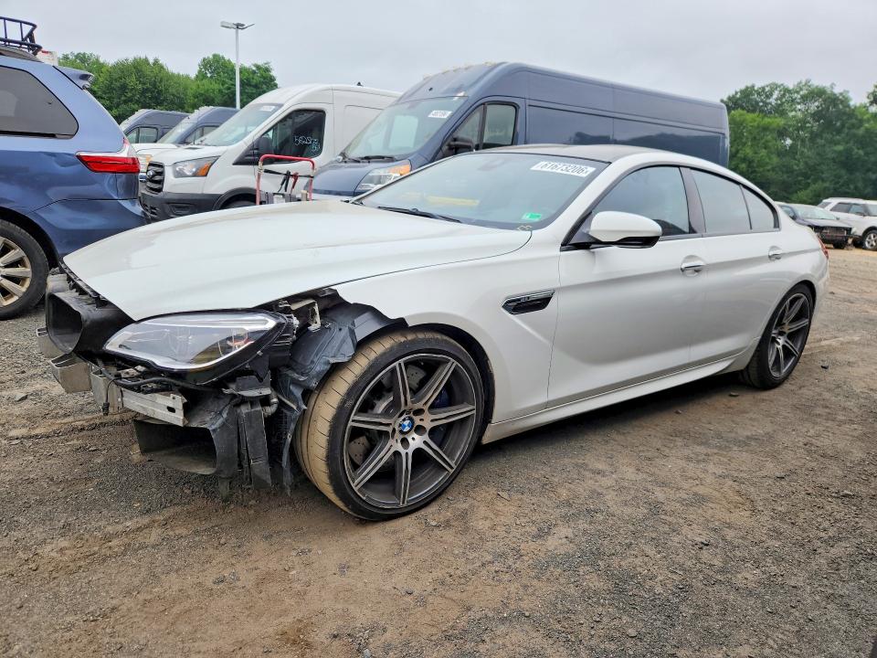 2016 BMW M6 VIN WBS6E9C53GG437198 COPART salvage auction — FRONT END, Ma - Cert Of Title-Reconstrctd Coll, sold $11,100 on 2026-07-23 (photo 1)