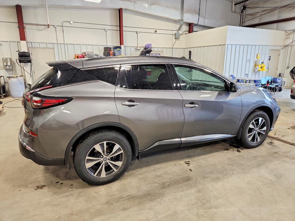 2022 Nissan Murano VIN 5N1AZ2BS0NC126963 COPART salvage auction — HAIL, Salvage Title, sold $13,500 on 2026-08-11 (photo 3)
