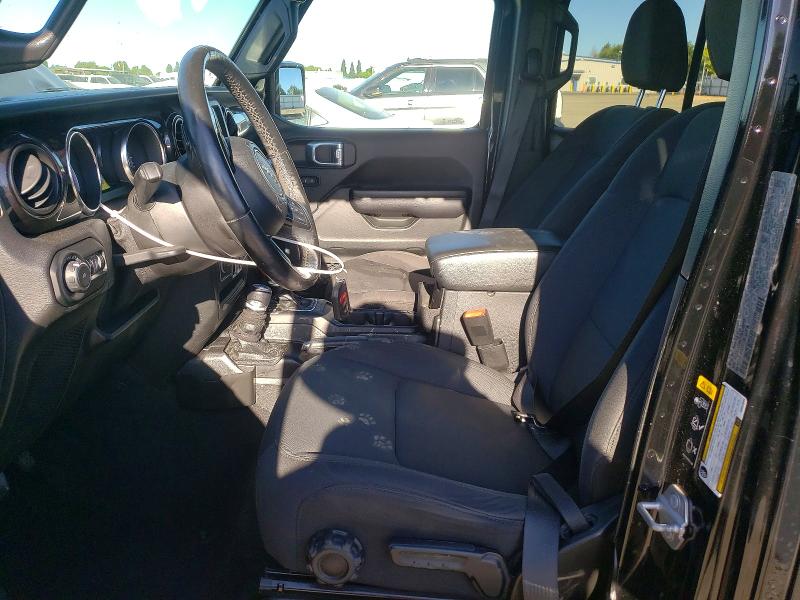 2021 Jeep Wrangler / VIN 1C4HJXDN0MW616038 COPART salvage auction — REAR END, CA - SALVAGE CERTIFICATE, sold $10,700 on 2026-07-28 (photo 7)