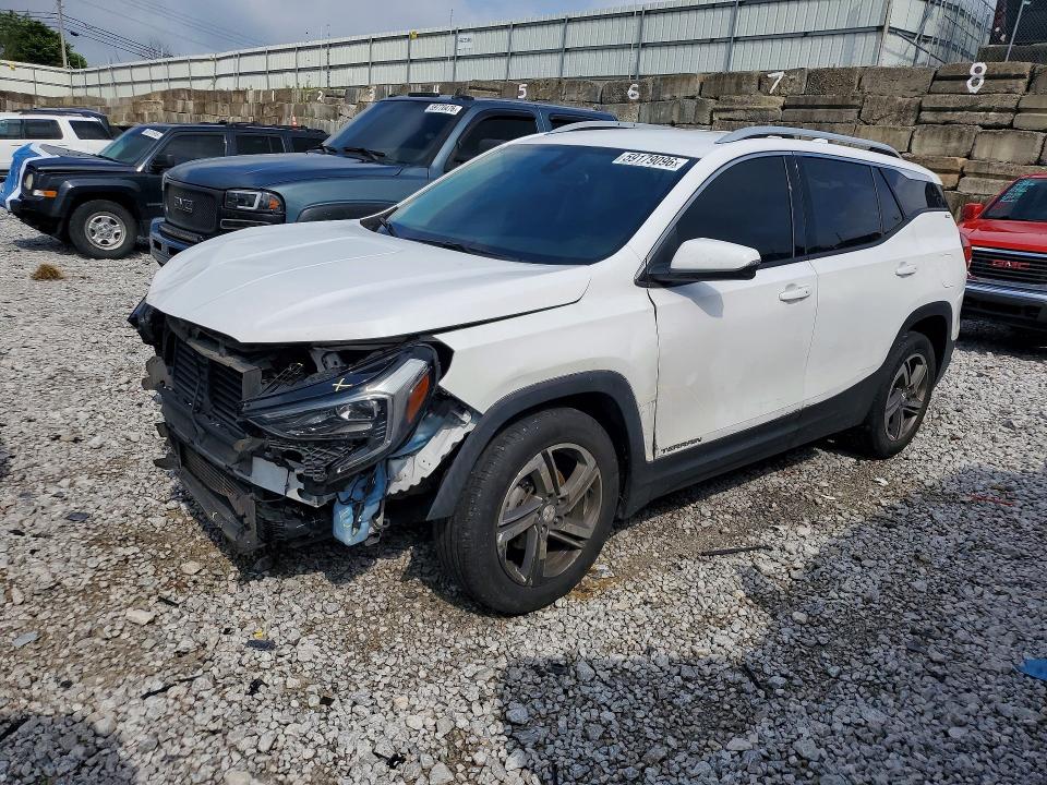 2020 Gmc Terrain VIN 3GKALPEV1LL269886 COPART salvage auction — FRONT END, Oh - Cert Of Title-Salvage, sold $3,350 on 2026-09-08 (photo 1)