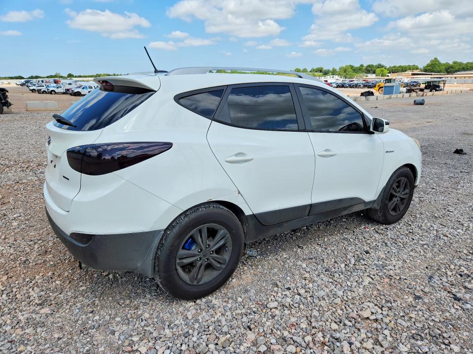 2013 Hyundai Tucson VIN KM8JU3AC7DU560515 COPART salvage auction — FRONT END, Ok - Certificate Of Title, sold $1,750 on 2026-07-09 (photo 3)