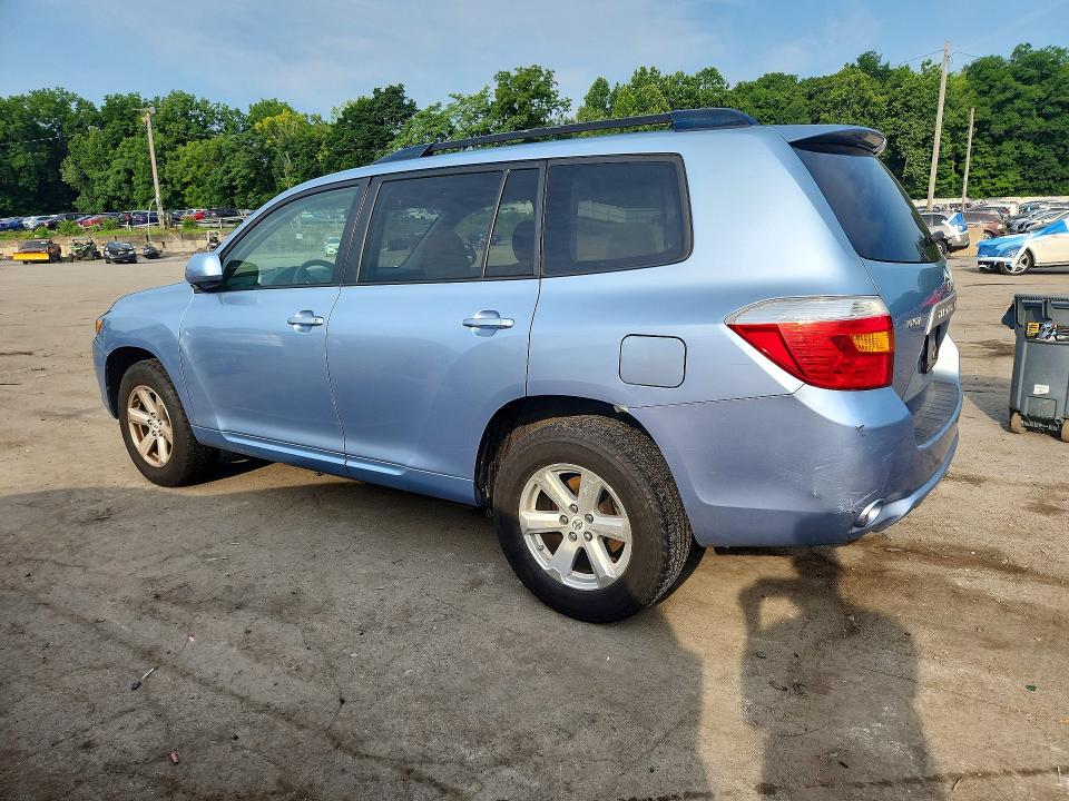 2008 Toyota Highlander VIN JTEES41A182050237 COPART salvage auction — NORMAL WEAR, NY - CERTIFICATE OF TITLE, sold $2,150 on 2026-07-25 (photo 2)