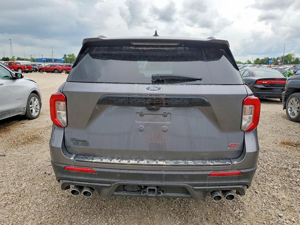 2022 Ford Explorer VIN 1FM5K8GC8NGA90507 COPART salvage auction — WATER/FLOOD, Ia - Cert Of Title-Salvage Title, sold $2,100 on 2026-08-19 (photo 6)
