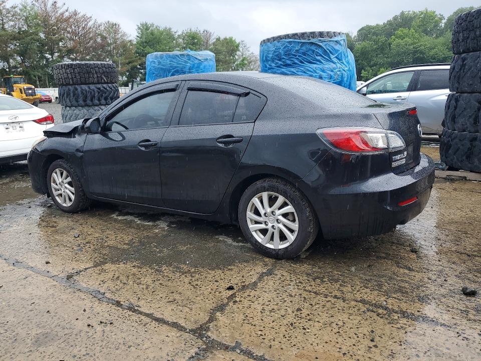 2012 Mazda 3 VIN JM1BL1W88C1525907 COPART salvage auction — FRONT END, Nj - Cert Of Title-Salvage, sold $225 on 2026-07-29 (photo 2)