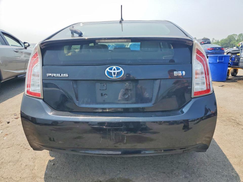 2012 Toyota Prius VIN JTDKN3DU4C5432350 COPART salvage auction — FRONT END, Pa - Certificate Of Salvage, sold $700 on 2026-07-24 (photo 6)
