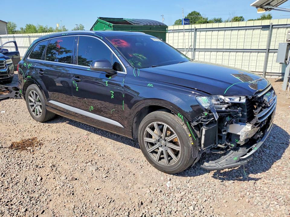 2017 Audi Q7 VIN WA1LAAF76HD007733 COPART salvage auction — FRONT END, Ny - Mv-907A Salvage Certificate, sold $275 on 2026-07-20 (photo 4)