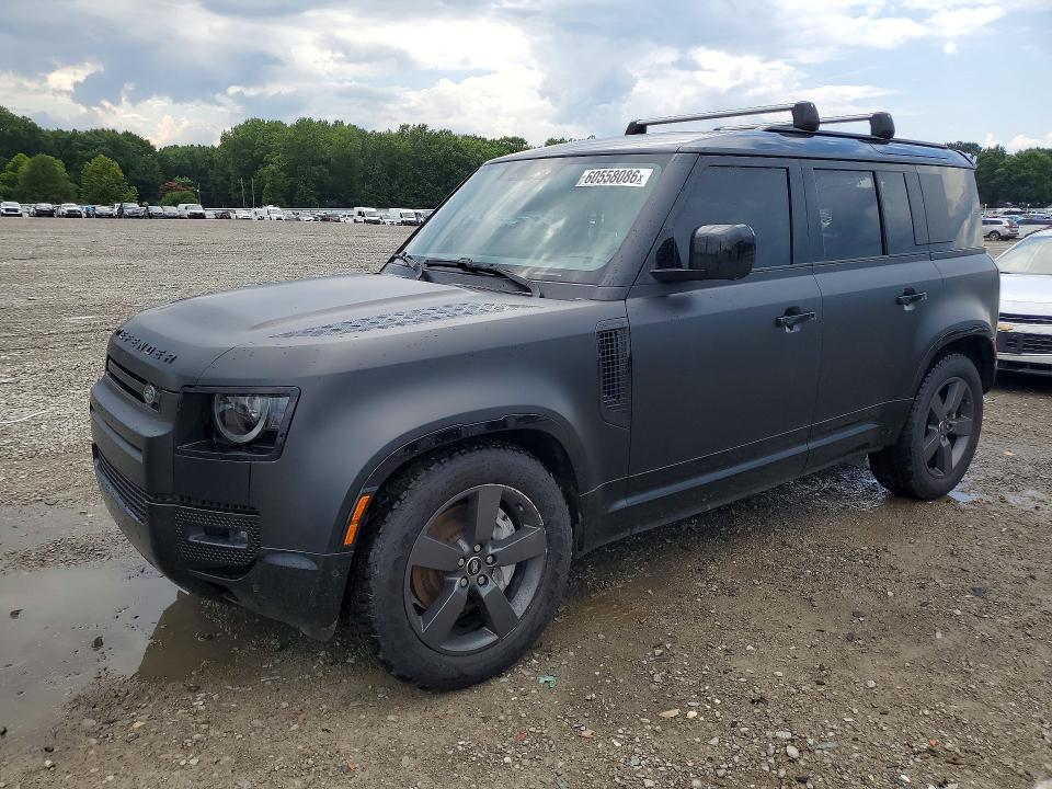 2025 Land rover Defender VIN SALE27EU3S2370041 COPART salvage auction — REAR END, AR - CERT OF TITLE-SALVAGE, sold $49,750 on 2026-08-19 (photo 1)