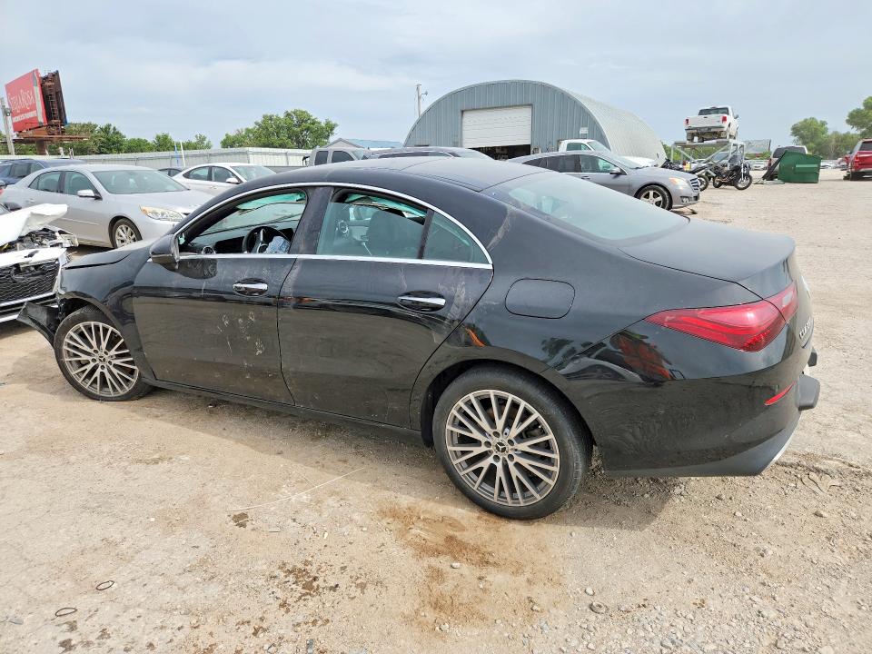 2025 Mercedes-benz Cla-class VIN W1K5J4GBXSN517285 COPART salvage auction — FRONT END, IN - CERTIFICATE OF TITLE, sold $14,300 on 2026-07-08 (photo 2)