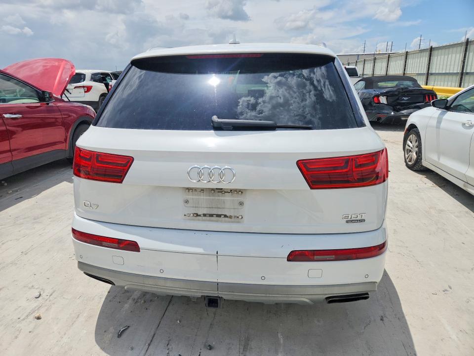 2017 Audi Q7 VIN WA1LAAF76HD004993 COPART salvage auction — MECHANICAL, TX - CERTIFICATE OF TITLE, sold $4,500 on 2026-07-28 (photo 6)