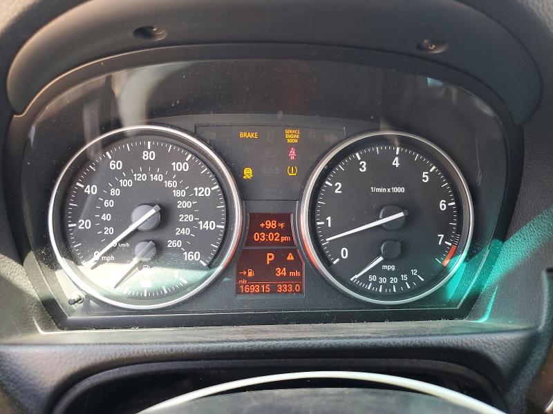 2011 BMW 3 series VIN WBAPH7G59BNN06673 COPART salvage auction — FRONT END, Tx - Salvage Vehicle Title, sold $825 on 2026-08-01 (photo 9)