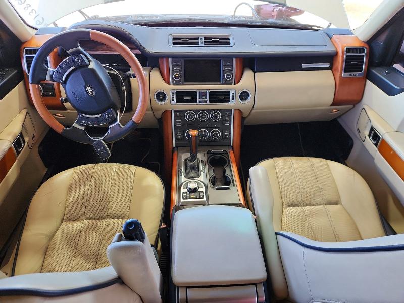 2012 Land rover RANGE ROVER VIN SALMF1D48CA392025 COPART salvage auction — MECHANICAL, WY - CERTIFICATE OF TITLE, sold $300 on 2026-07-22 (photo 8)