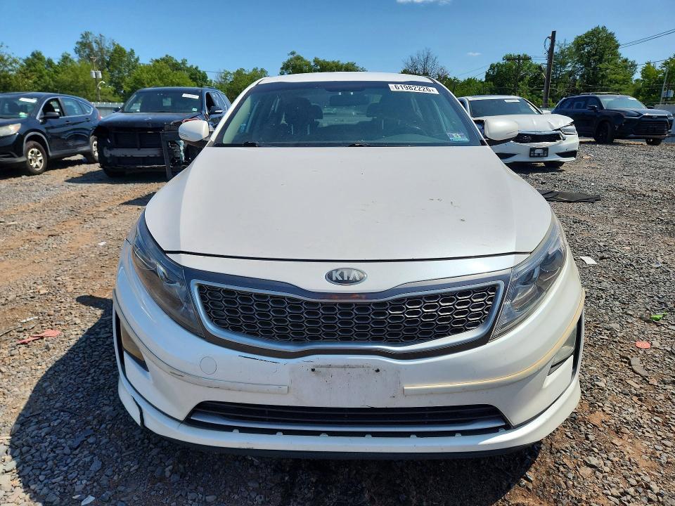 2014 Kia Optima VIN KNAGM4AD1E5070318 COPART salvage auction — MECHANICAL, Nj - Certificate Of Title, sold $350 on 2026-07-31 (photo 5)
