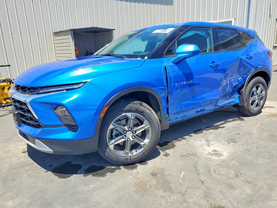 2026 Chevrolet Blazer VIN 3GNKBCR49TS170422 COPART salvage auction — SIDE, CA - CERTIFICATE OF TITLE, sold $13,200 on 2026-07-27 (photo 1)