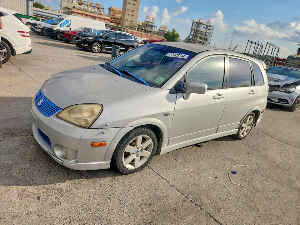 2005 Suzuki Aerio VIN JS2RC61H455304714 COPART salvage auction — WATER/FLOOD, LA - CERT OF TITLE-SALVAGE FLOOD, sold $70 on 2026-07-22 (photo 1)