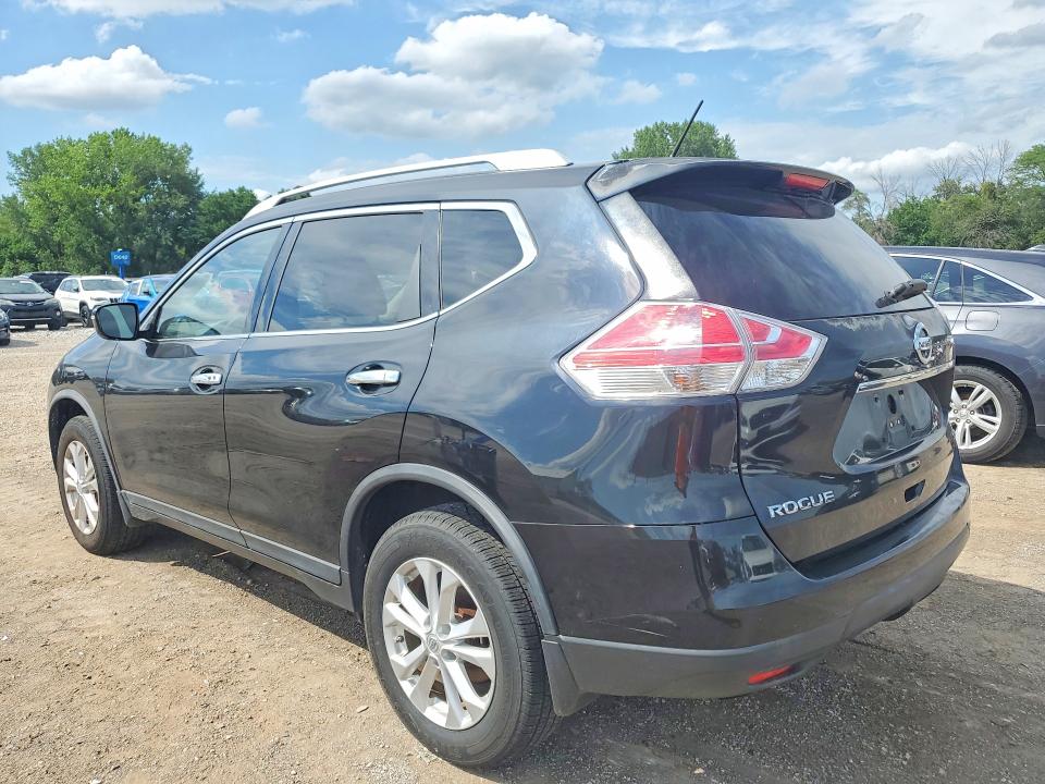 2016 Nissan Rogue VIN KNMAT2MV4GP622566 COPART salvage auction — MECHANICAL, Ia - Certificate Of Title, sold $600 on 2026-07-24 (photo 2)
