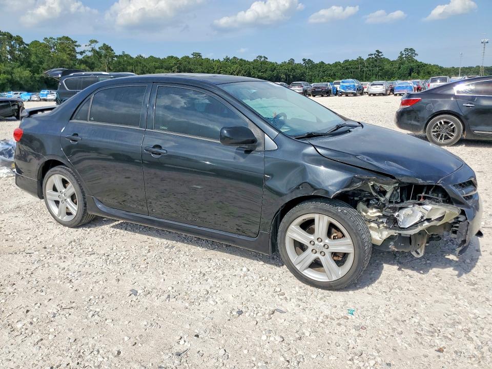 2013 Toyota Corolla VIN 5YFBU4EE1DP084057 COPART salvage auction — FRONT END, TX - SALVAGE VEHICLE TITLE, sold $2,050 on 2026-07-28 (photo 4)