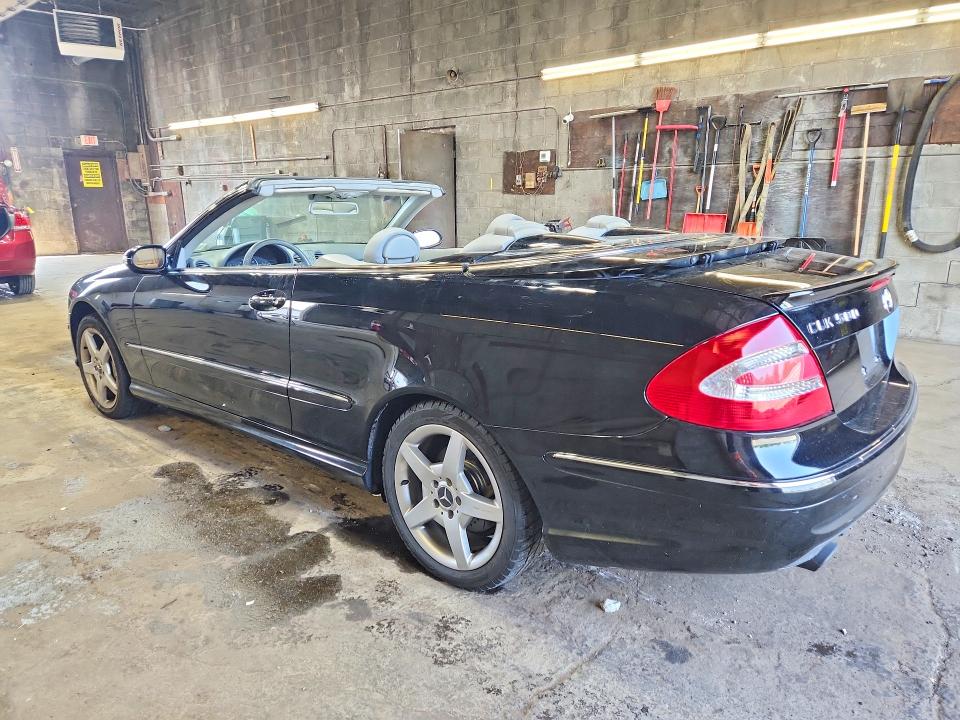 2005 Mercedes-benz Clk-class VIN WDBTK75J75F146724 COPART salvage auction — SIDE, NY - MV-907A SALVAGE CERTIFICATE, sold $800 on 2026-07-20 (photo 2)