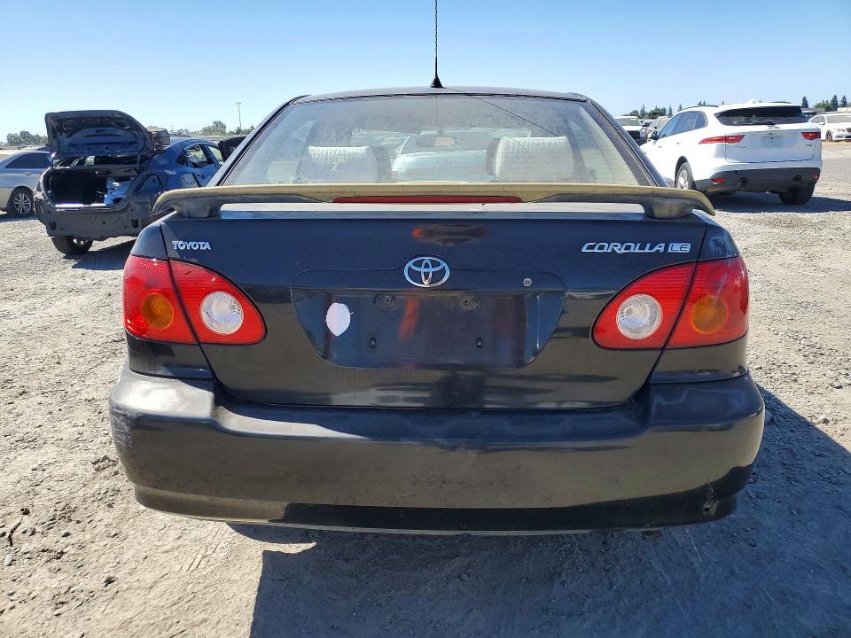 2003 Toyota Corolla VIN JTDBR32E830024088 COPART salvage auction — SIDE, CA - SALVAGE CERTIFICATE, sold $175 on 2026-07-28 (photo 6)
