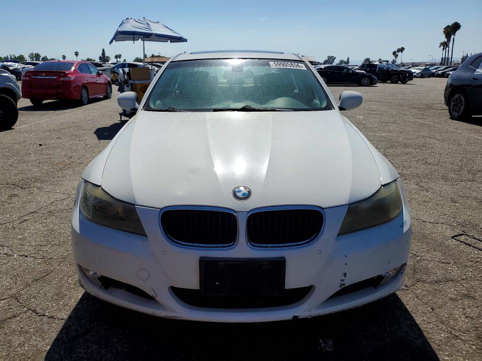 2009 BMW 3 series VIN WBAPH57589NL80241 COPART salvage auction — MINOR DENT/SCRATCHES, CA - DIS/DLR/EXP APP FOR DUP CLEAN, sold $2,000 on 2026-07-17 (photo 5)