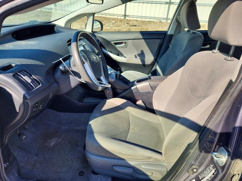 2014 Toyota Prius VIN JTDKN3DU5E1742629 COPART salvage auction — FRONT END, Mo - Certificate Of Title, sold $875 on 2026-07-20 (photo 7)