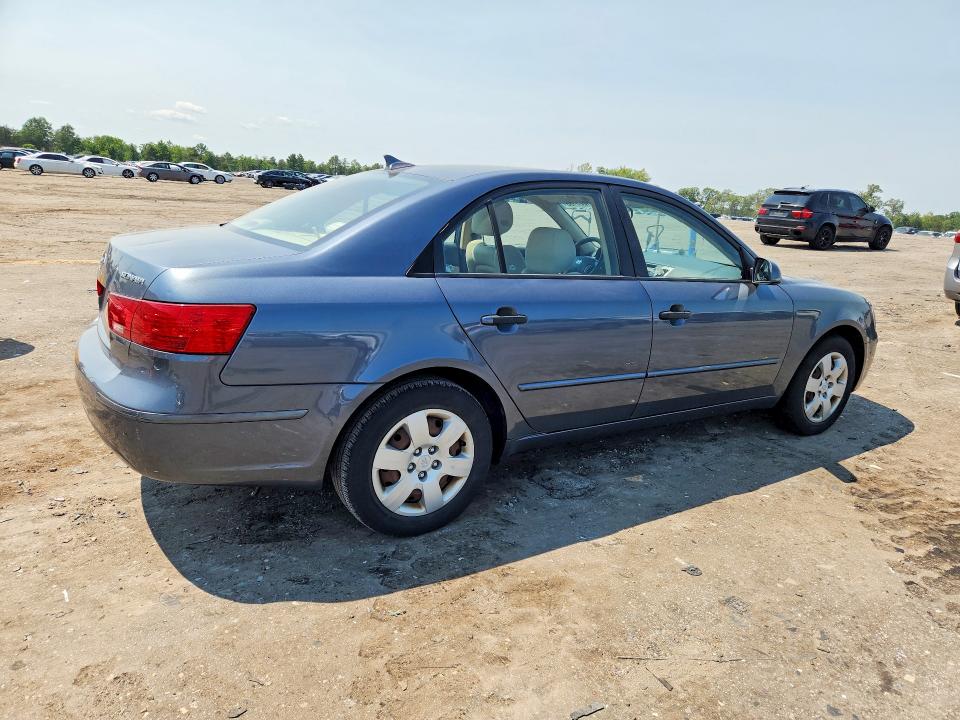 2010 Hyundai Sonata VIN 5NPET4AC0AH649170 COPART salvage auction — FRONT END, VA - CERTIFICATE OF TITLE, sold $550 on 2026-07-18 (photo 3)