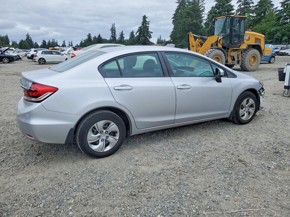 2014 Honda Civic VIN 19XFB2F51EE260683 COPART salvage auction — FRONT END, Wa - Bill Of Sale, sold $1,300 on 2026-07-10 (photo 3)
