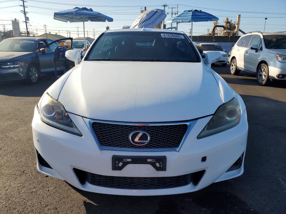 2014 Lexus Is VIN JTHFF2C24E2530287 COPART salvage auction — REAR END, Ca - App For Dup Salvage Or Ac, sold $300 on 2026-07-29 (photo 5)