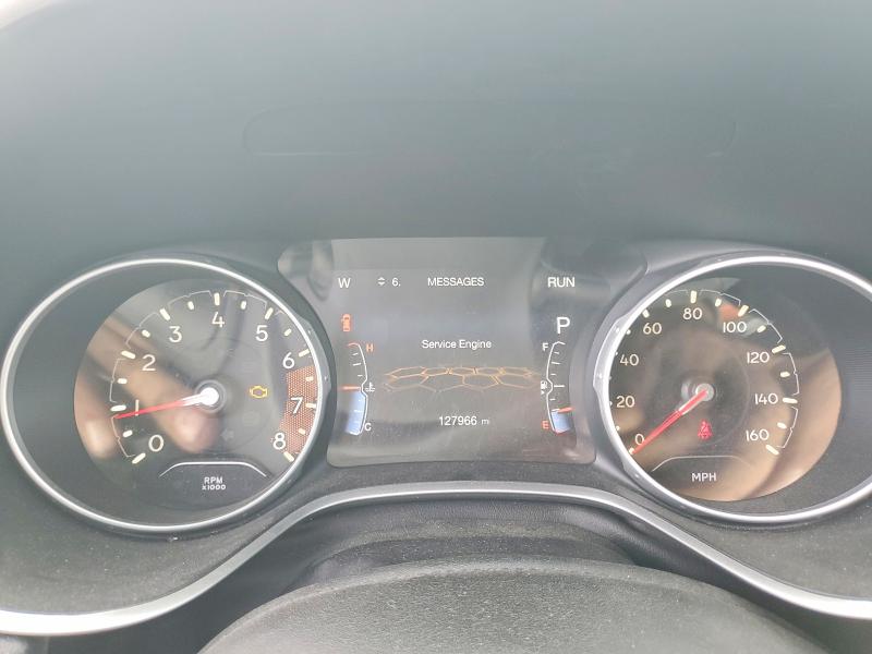 2018 Jeep Compass VIN 3C4NJDBB6JT320842 COPART salvage auction — FRONT END, CA - SALVAGE CERTIFICATE, sold $2,200 on 2026-07-29 (photo 9)