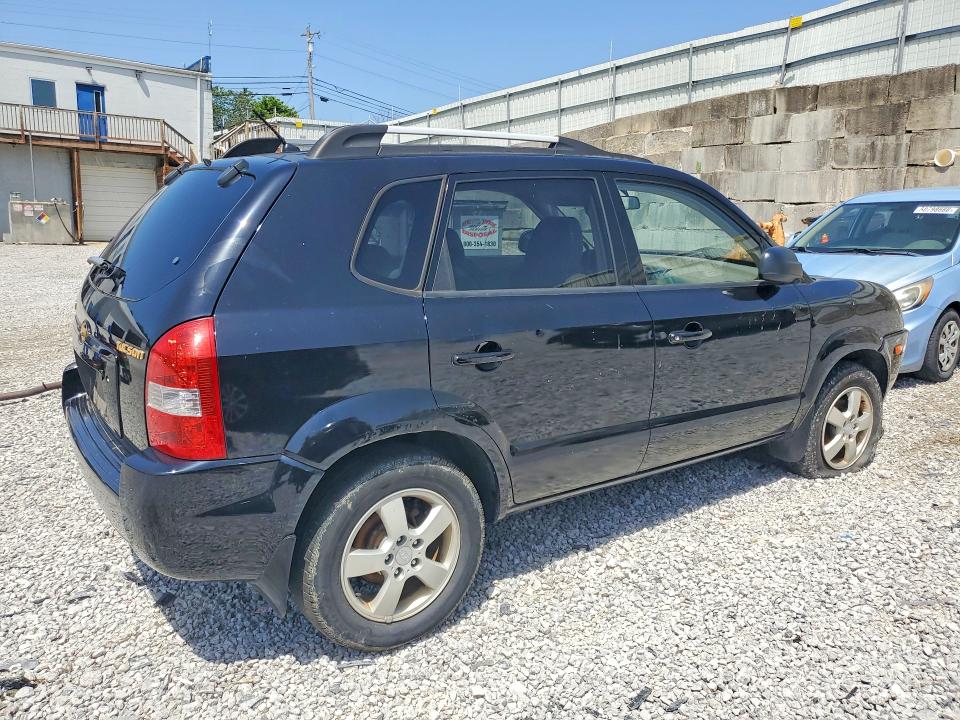 2007 Hyundai Tucson VIN KM8JM12B07U525538 COPART salvage auction — MECHANICAL, Oh - Certificate Of Title, sold $300 on 2026-07-31 (photo 3)