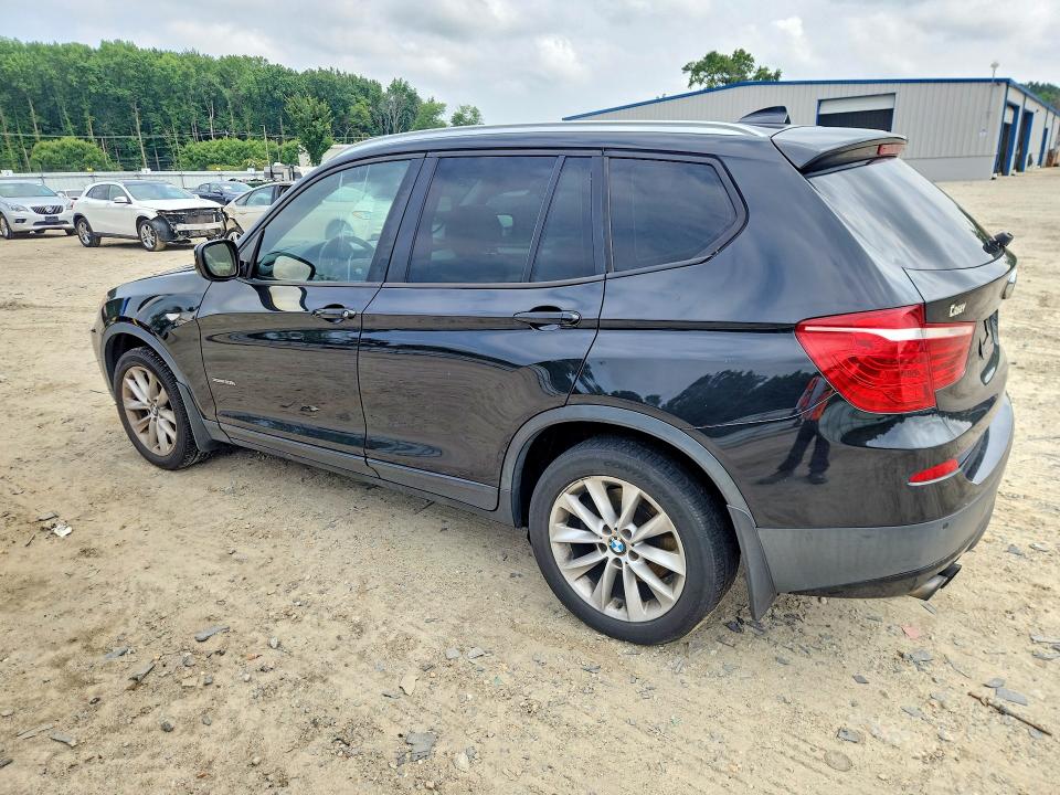 2013 BMW X3 VIN 5UXWX9C50D0A17423 COPART salvage auction — MECHANICAL, Va - Certificate Of Title, sold $100 on 2026-07-28 (photo 2)