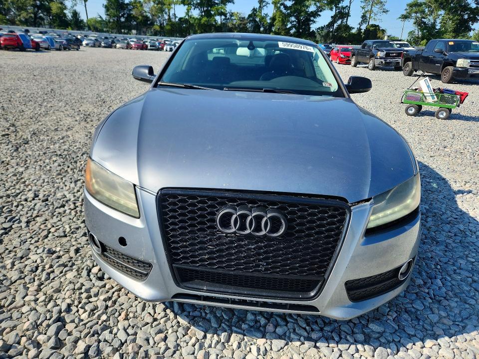 2011 Audi A5 VIN WAUVFAFR9BA025053 COPART salvage auction — FRONT END, Ga - Cert Of Title-Salvage, sold $125 on 2026-07-30 (photo 5)