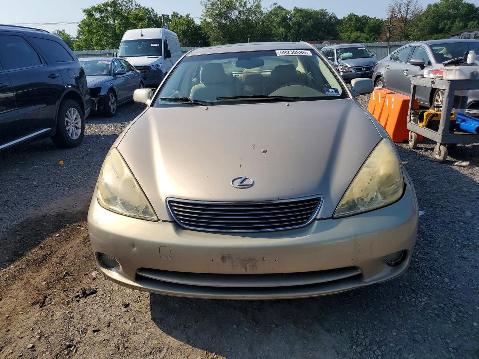 2005 Lexus ES VIN JTHBA30GX55089363 COPART salvage auction — REAR END, Nj - Cert Of Title-Salvage, sold $375 on 2026-07-24 (photo 5)
