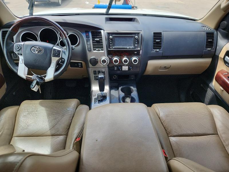2014 Toyota Sequoia VIN 5TDYY5G1XES055132 COPART salvage auction — MINOR DENT/SCRATCHES, Tx - Certificate Of Title (P), sold $9,200 on 2026-07-27 (photo 8)