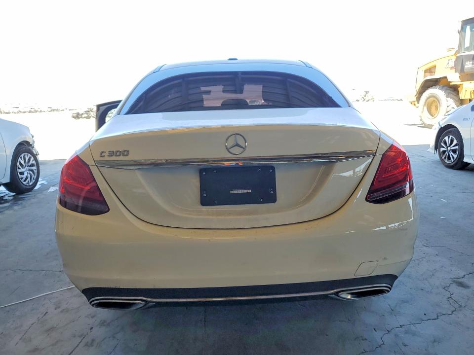 2021 Mercedes-benz C class VIN W1KWF8DB0MR650439 COPART salvage auction — FRONT END, CA - SALVAGE CERTIFICATE, sold $8,100 on 2026-08-20 (photo 6)