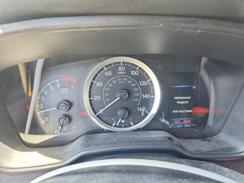 2020 Toyota VIN JTDEPRAE5LJ038435 COPART salvage auction — REAR END, Ca - Salvage Certificate, sold $4,350 on 2026-07-09 (photo 9)