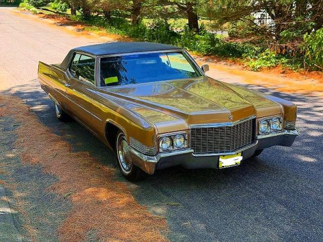 1970 Cadillac Deville VIN J0292047000000000 COPART salvage auction — NORMAL WEAR, NY - CERTIFICATE OF TITLE (P), sold $600 on 2026-07-30 (photo 1)
