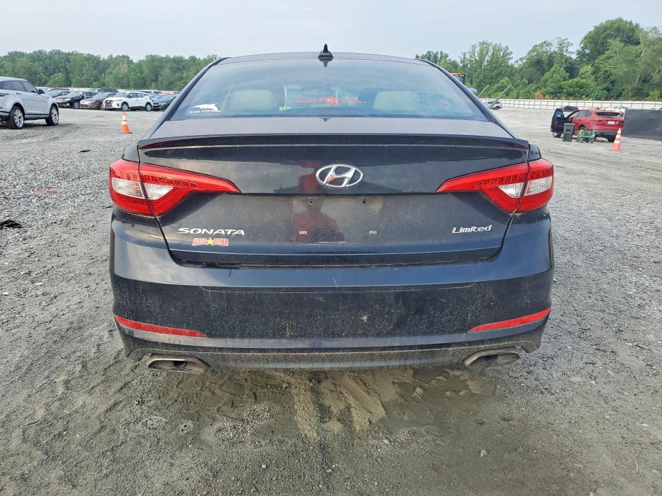 2016 Hyundai Sonata VIN 5NPE34AF6GH310464 COPART salvage auction — MINOR DENT/SCRATCHES, Salvage Title, sold $4,300 on 2026-07-27 (photo 6)