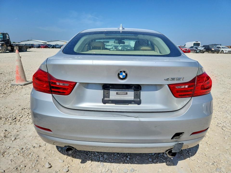 2015 BMW 4er VIN WBA4B1C56FG241468 COPART salvage auction — FRONT END, Tx - Salvage Vehicle Title, sold $2,400 on 2026-08-13 (photo 6)