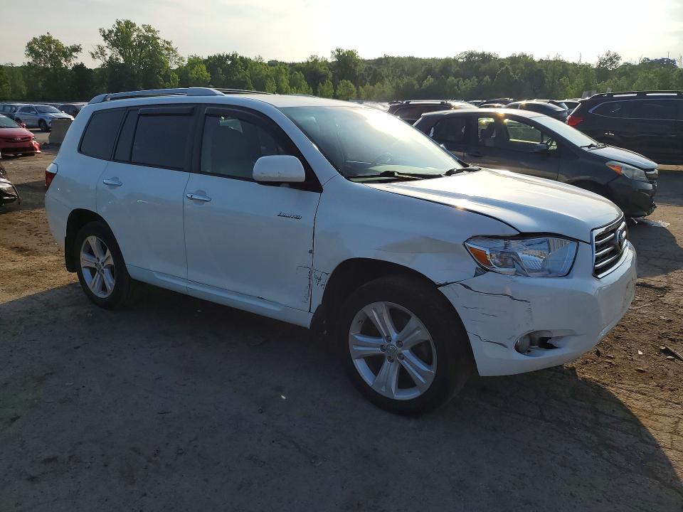 2009 Toyota Highlander VIN JTEES42A292149018 COPART salvage auction — FRONT END, Ny - Certificate Of Title, sold $2,550 on 2026-07-07 (photo 4)